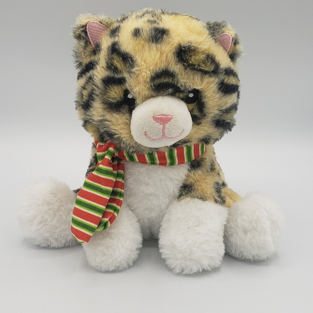 Leopard Cheeta‎ Print Cat Kitty Plush 8" Walmart